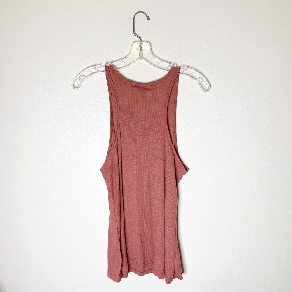 FREE PEOPLE Ribbed Racerback Tank Top - Picture 5 of 8